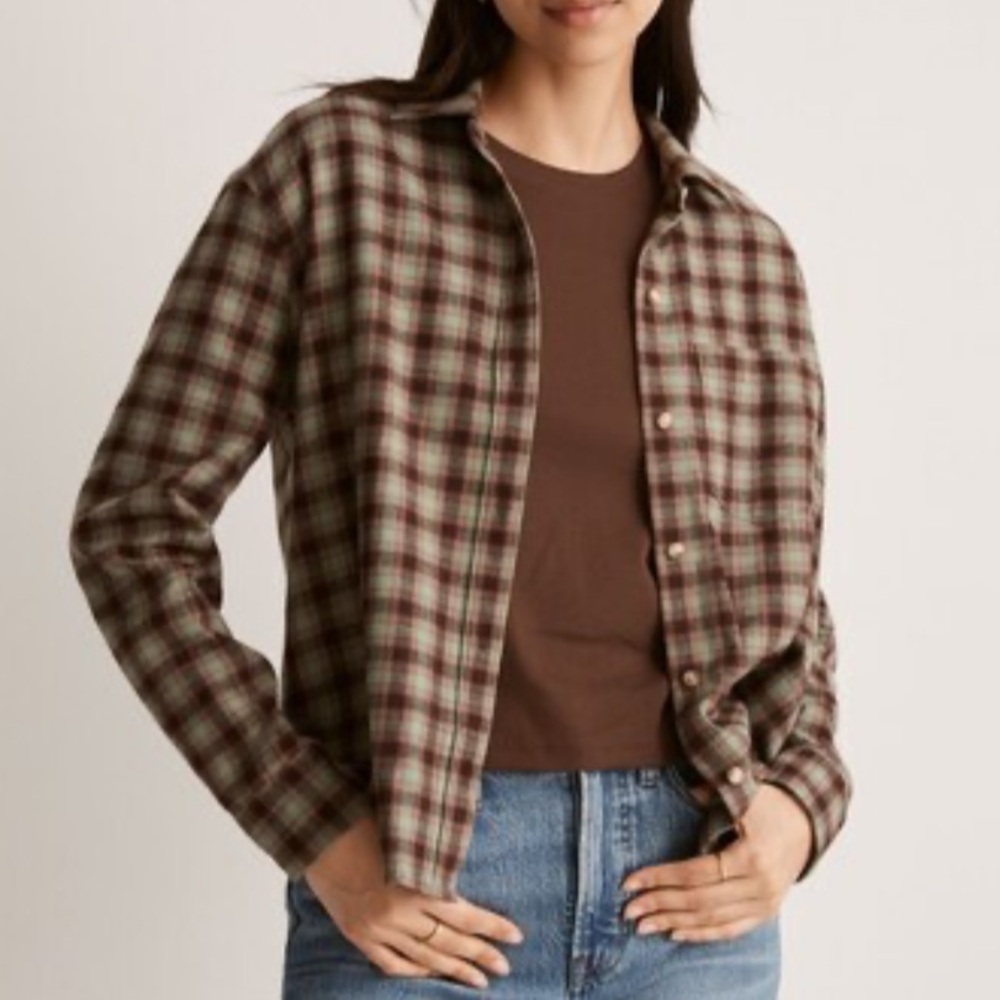 Madewell Kempton Button-Up Shirt in Check